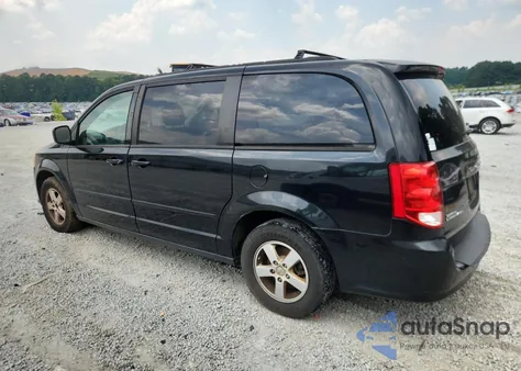 2013 Dodge Grand Caravan Sxt из США, поврежденный, VIN 2C4RDGCG3DR524090